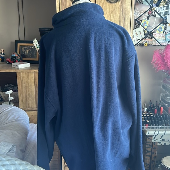Polar Wear Navy Zip Up Fleece Jacket - XXL NWT - Picture 4 of 5
